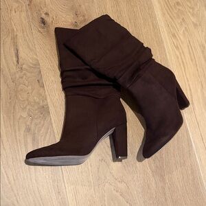 Banana Republic Chocolate Heeled Boots